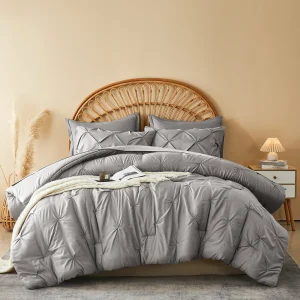 5-PC/7-PCS Comforter Set - Queen Bed in a Bag with Comforters, Sheets, Pillowcases Queen King Full Twin